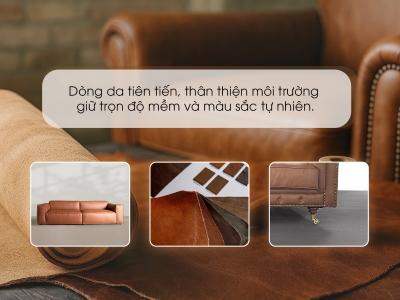 Da Bò Mastrotto Tiêu Chuẩn Da Cao Cấp Từ Italy Cho Sofa